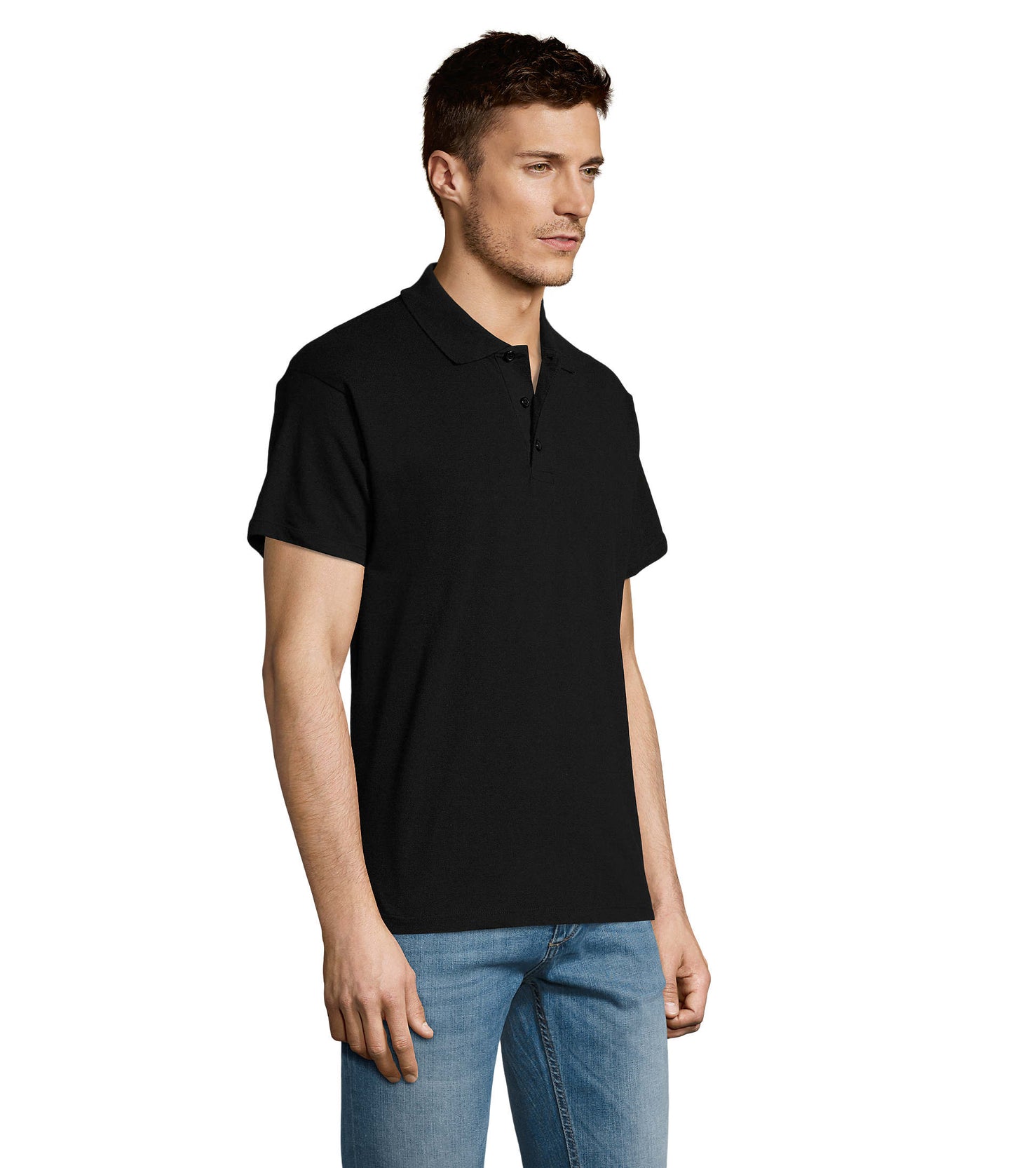 Polo homem, cor preto