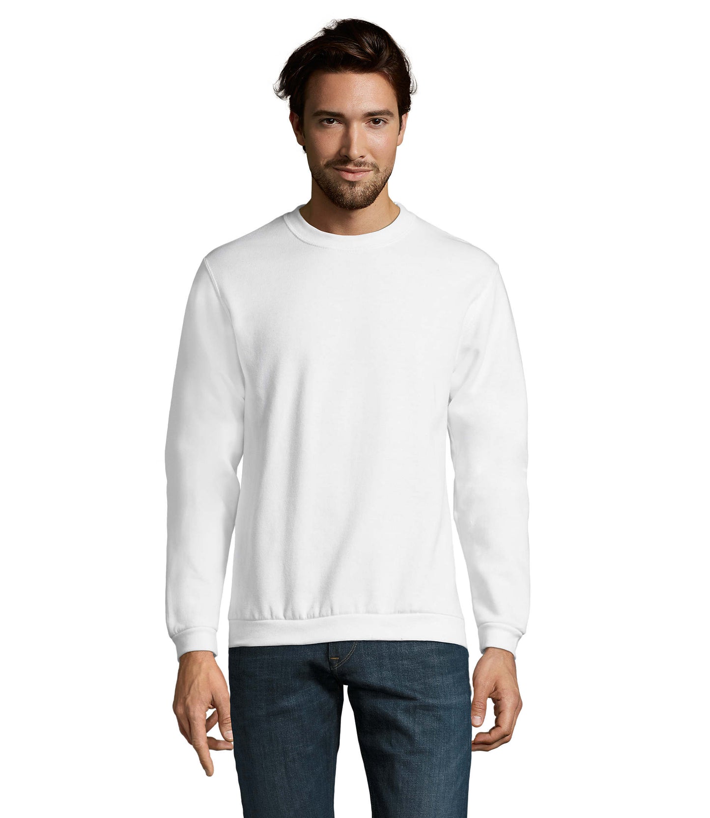 Sweat homem de cor branco