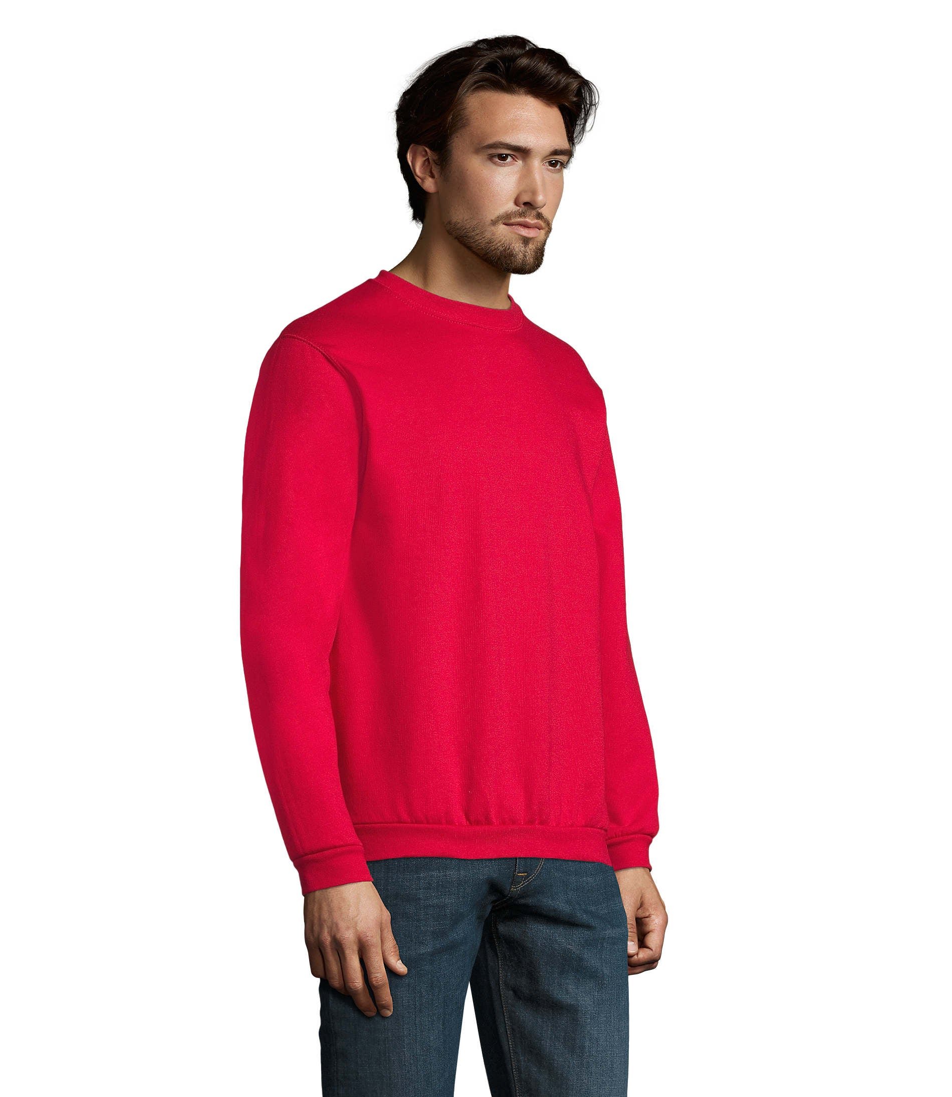 Sweat homem de cor vermelho