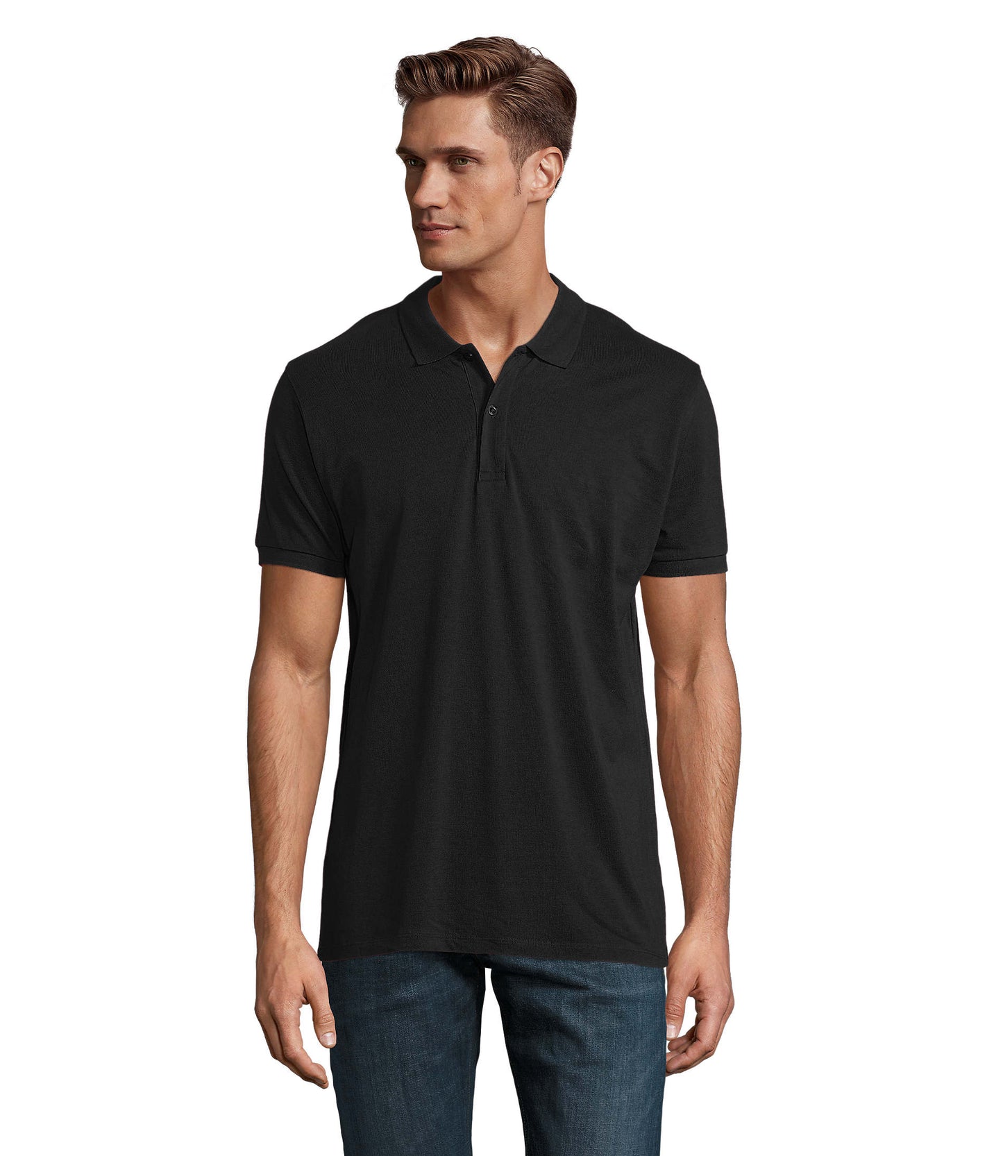 Polo de homem de cor preto