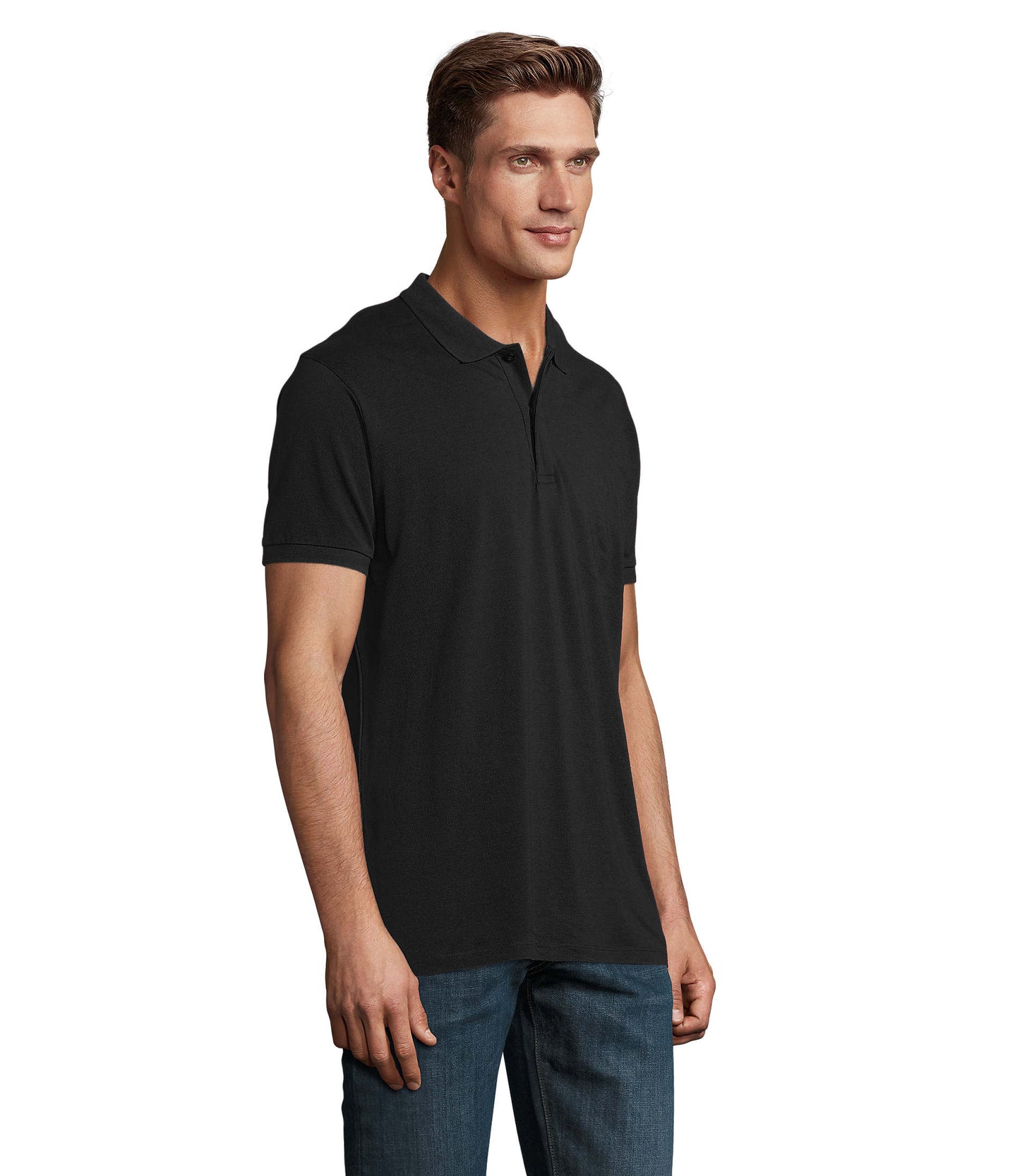 Polo de homem de cor preto