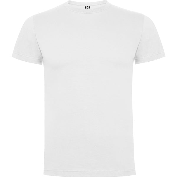 T-shirt de criança de cor branco