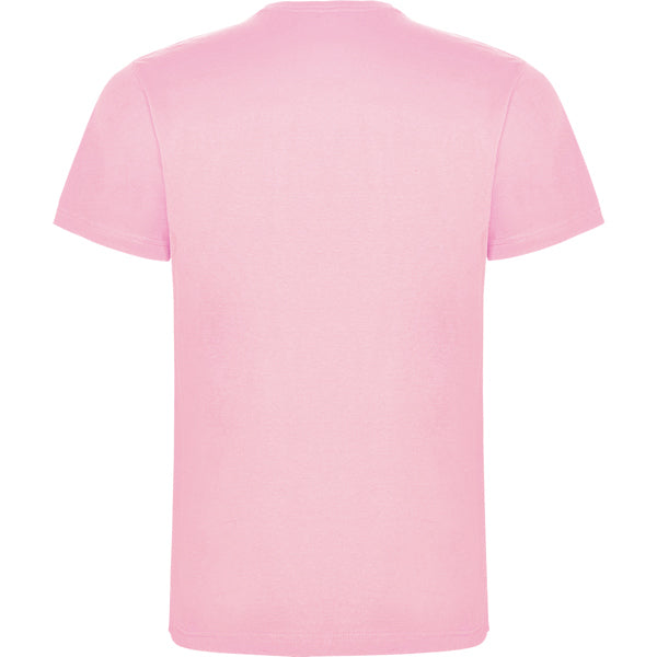 T-shirt de criança de cor rosa claro