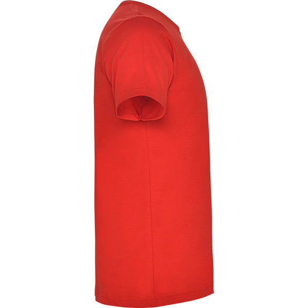 T-shirt de criança de cor vermelho