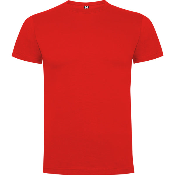 T-shirt de criança de cor vermelho