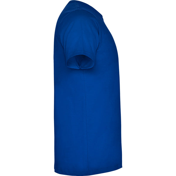 T-shirt de criança de cor azul royal