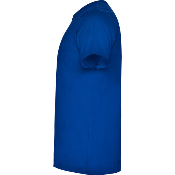 T-shirt de criança de cor azul royal