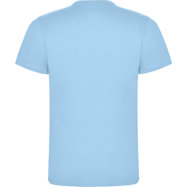 T-shirt de criança de cor azul celeste