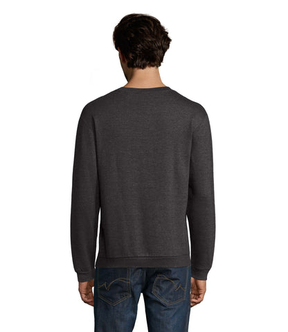 Sweat homem de cor antracite matizado