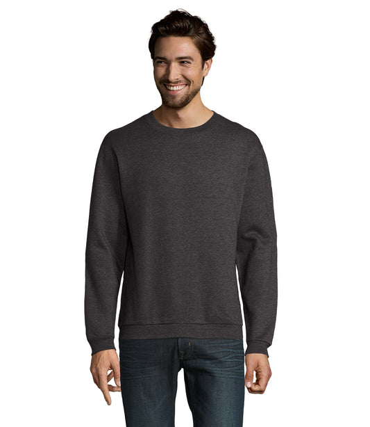 Sweat homem de cor antracite matizado
