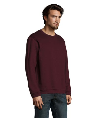 Sweat homem de cor borgonha