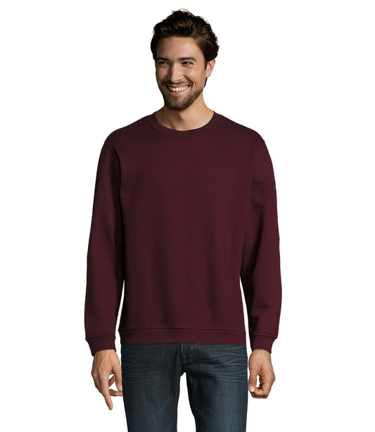 Sweat homem de cor borgonha