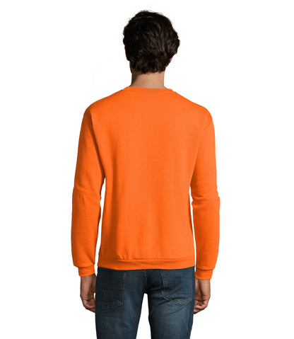 Sweat homem de cor laranja