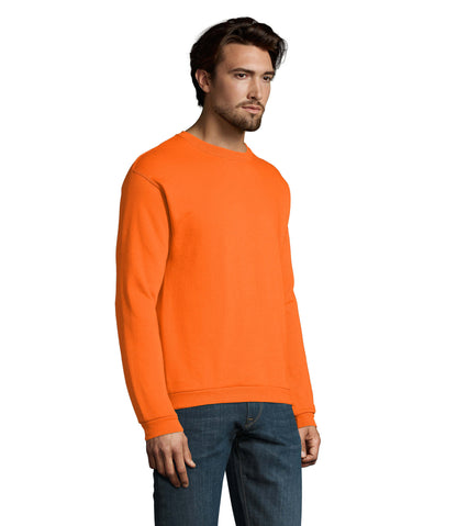 Sweat homem de cor laranja