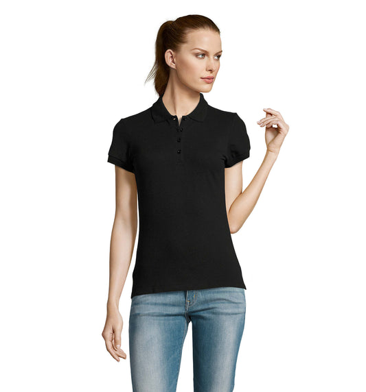 Polo de senhora de cor preto