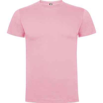 T-shirt de criança de cor rosa claro