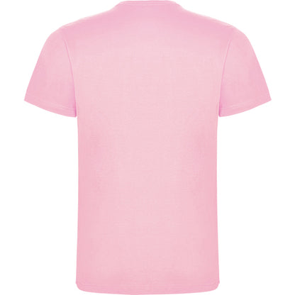 T-shirt de criança de cor rosa claro