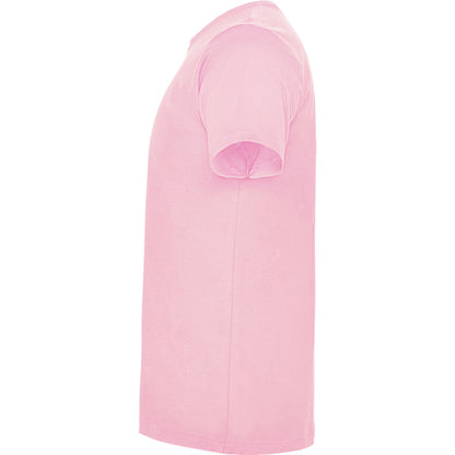 T-shirt de criança de cor rosa claro