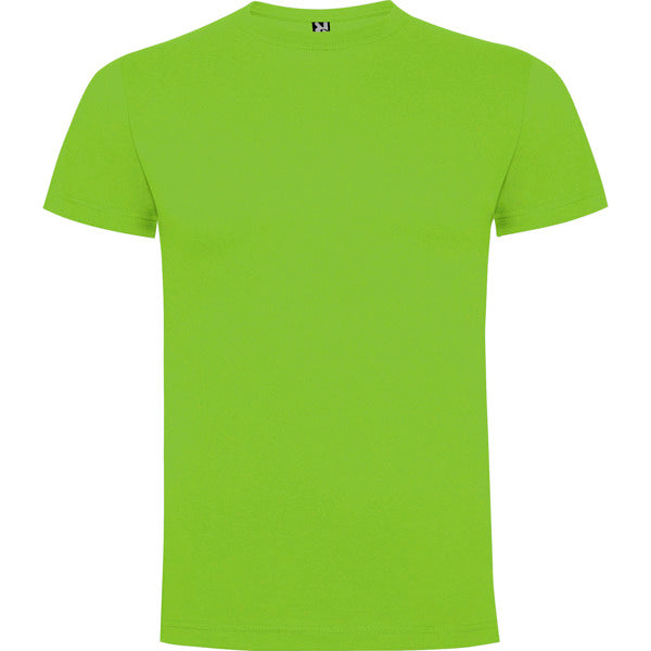 T-shirt de criança de cor óasis verde