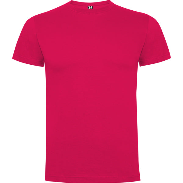 T-shirt de criança de cor rosa choque