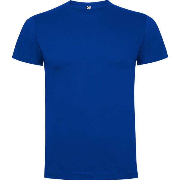 T-shirt de criança de cor azul royal
