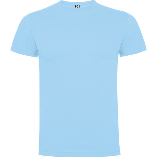 T-shirt de criança de cor azul celeste