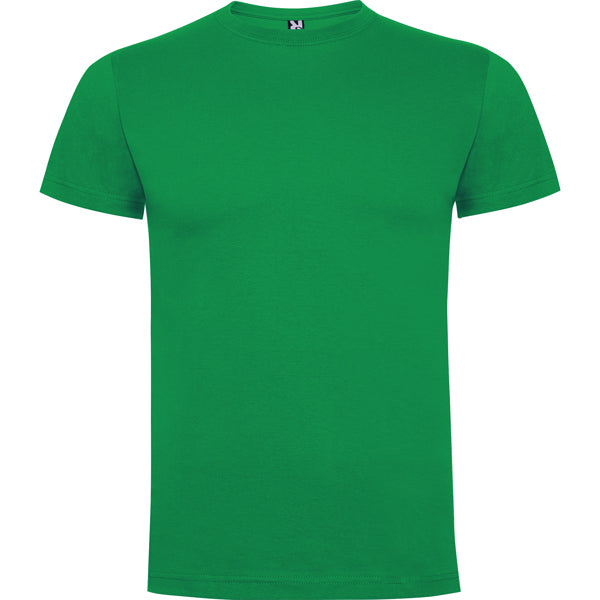 T-shirt de criança de cor verde tropical