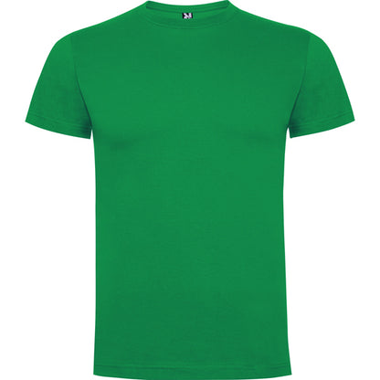 T-shirt de criança de cor verde tropical